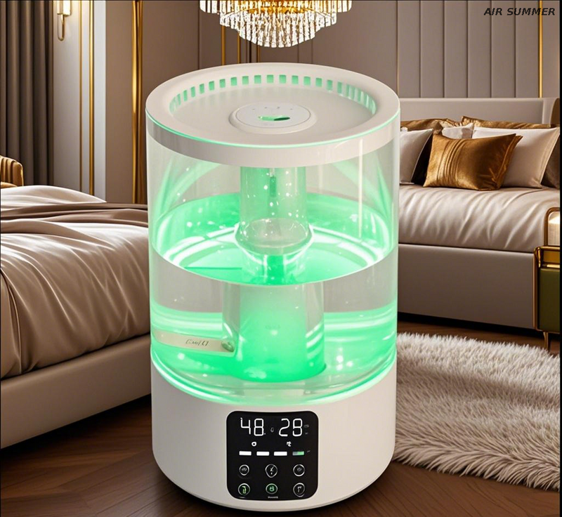 Auto Shut-Off Humidifier with Water Level Sensor for Safety