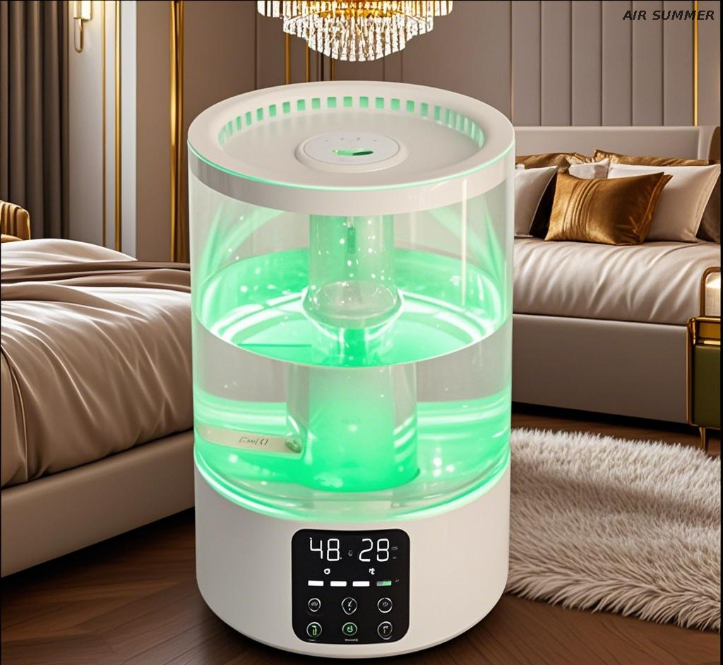 UVC LED Sterilization Humidifier with 10,000-Hour Lifespan