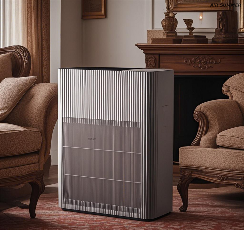 SM8106 Antibacterial Air Purifier, 270m³/h CADR, 30 Million Negative Ions, 24 - Month Warranty