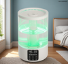HUMIDIFIER --SM-6520 Large Capacity Multi-function Top Water Filling Cool Mist Humidifier White Transparent Color Light + Jellyfish / Room, Office Available /