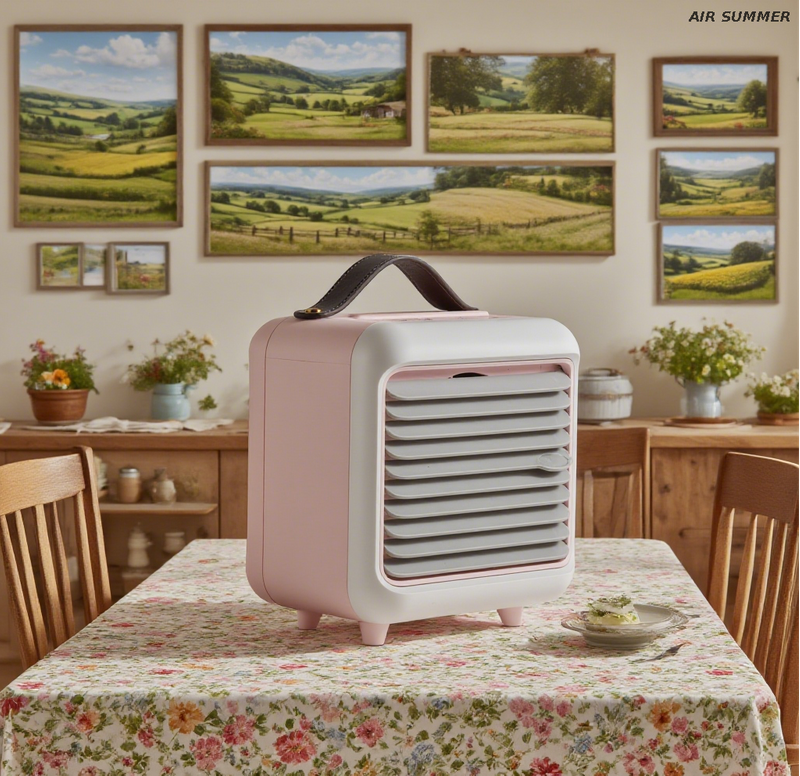 All-Round Purification! AIR SUMMER Air Purifier, Captures Dust, Pollen & Odors in One Go