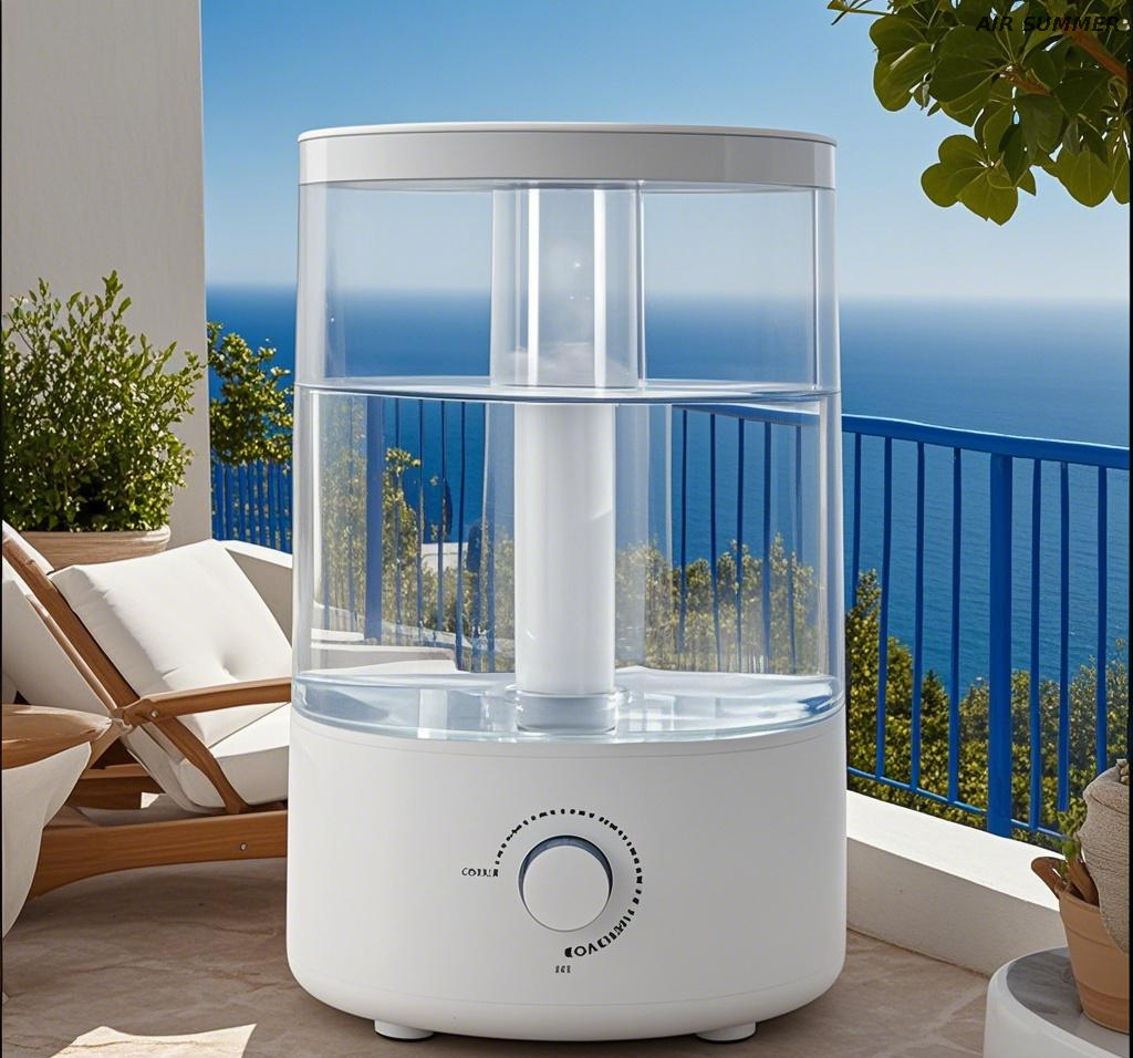 Maifan Stone Purification 5L Capacity, Ins Style Energy-Saving Dual Mist Outlet Humidifier​
