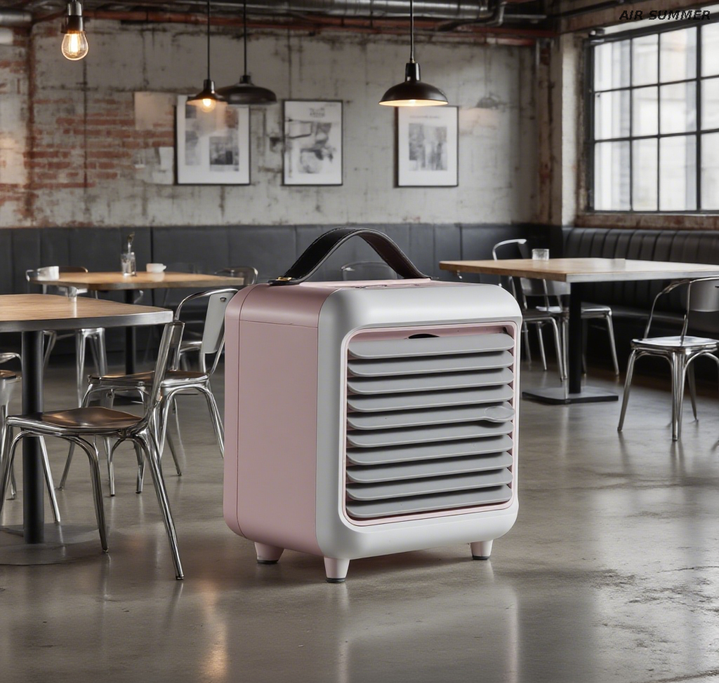 Portability Model! AIR SUMMER Portable Air Purifier, Move & Use Anytime, Anywhere