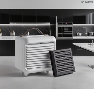 Silent Powerhouse! AIR SUMMER Air Purifier, 24dB Operation, Quiet Without Interruption