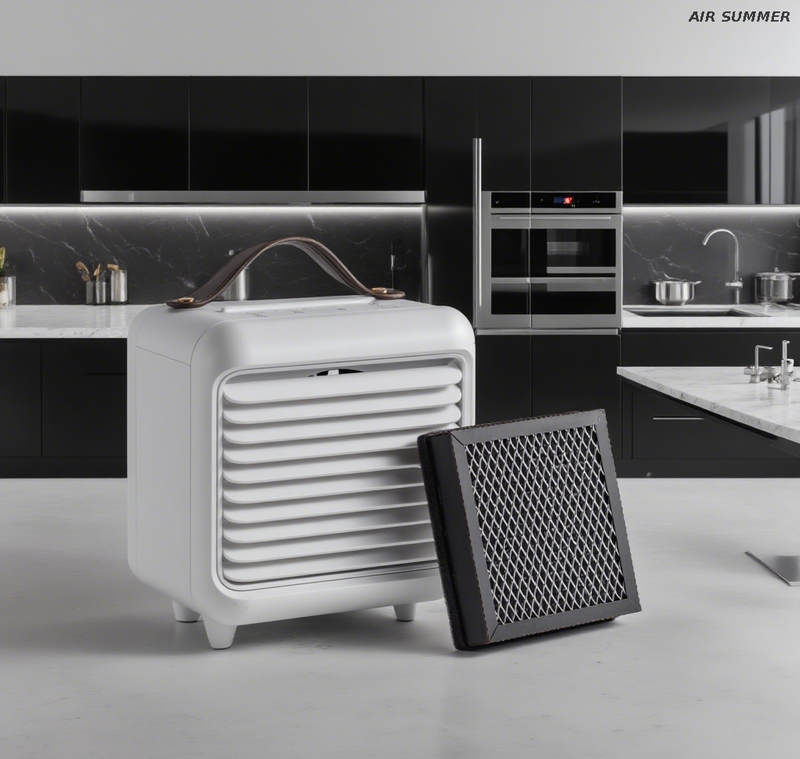 Silent Powerhouse! AIR SUMMER Air Purifier, 24dB Operation, Quiet Without Interruption