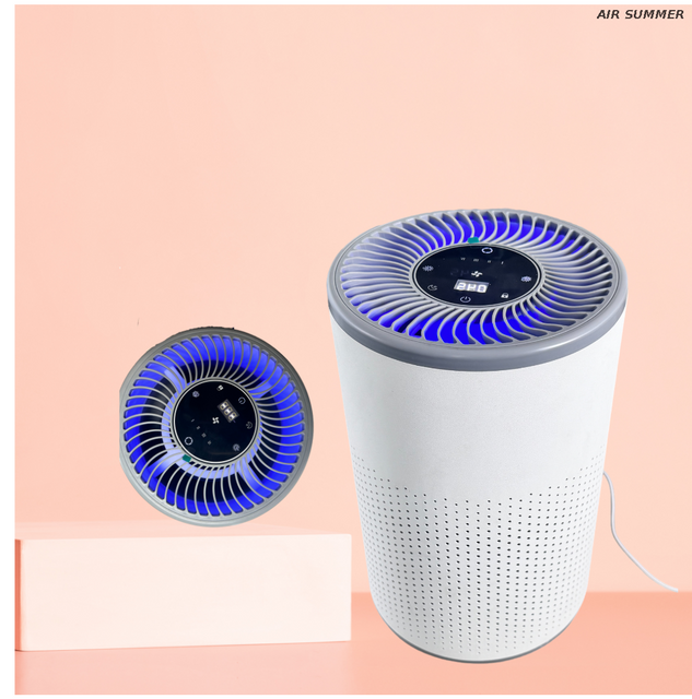 Air Purifier for Home Allergies Pets Hair in Bedroom 25db Filtration System Cleaner,Air Purifier