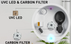 UVC LED Sterilization Humidifier with 10,000-Hour Lifespan