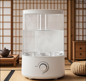 UV Light On/Off Synchronously! 5L Cold Mist, Ins Style Dual Mist Outlets Rotatable​