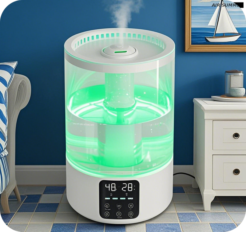 All-in-One Aromatherapy Diffuser Humidifier with Luxurious Design