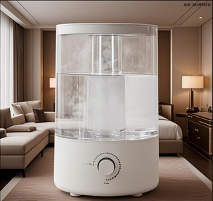 Cold Mist Humidification 5L Large Capacity, Ins Style Knob-Controlled UV Light Synchronization​