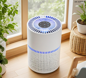 SM6008 Air Purifier with Aroma: Creates Fresh Living Spaces, 4 - Layer Filtration