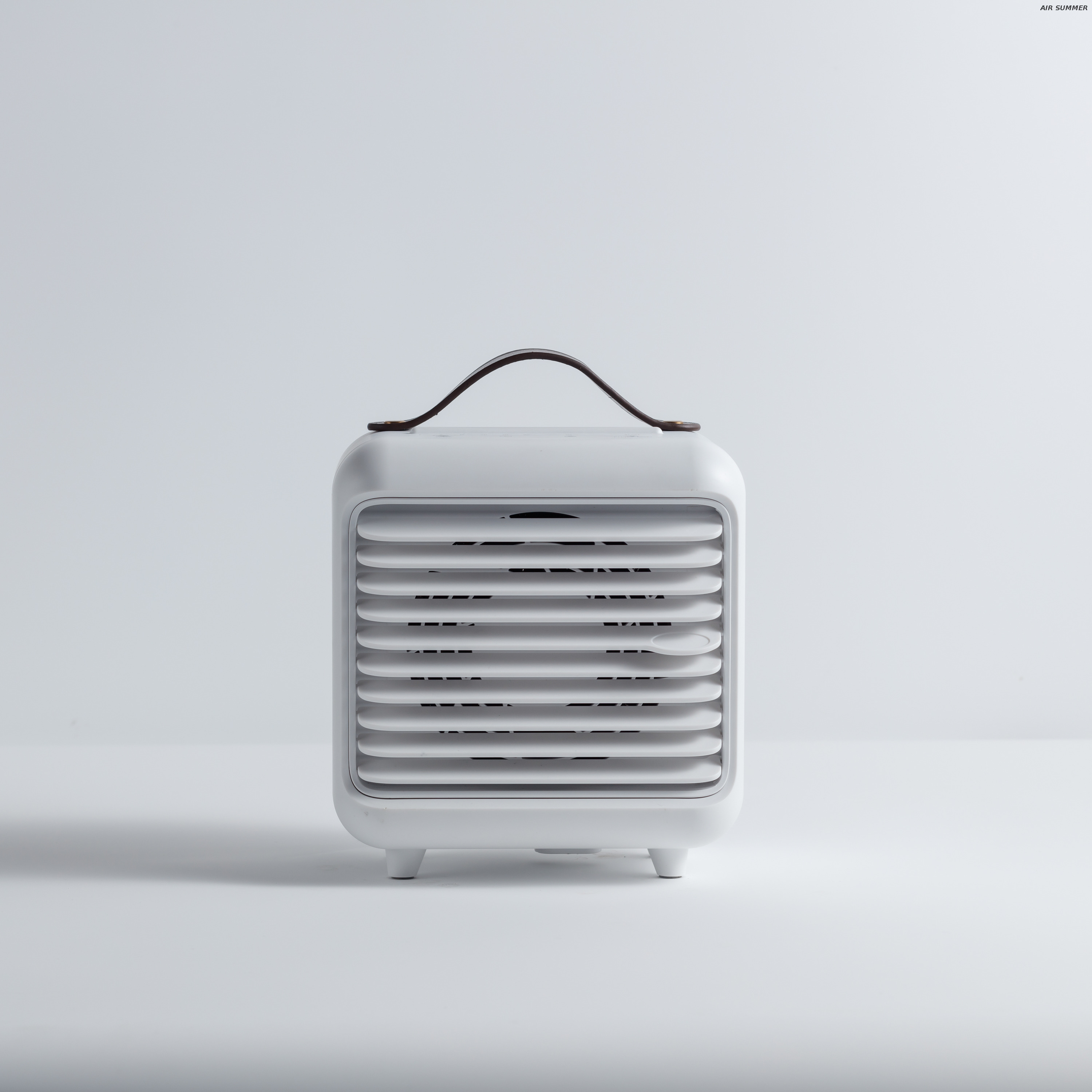 Word-of-Mouth Choice! AIR SUMMER Desktop Purification Expert, 3-Speed Fan for Dust-Free Environment