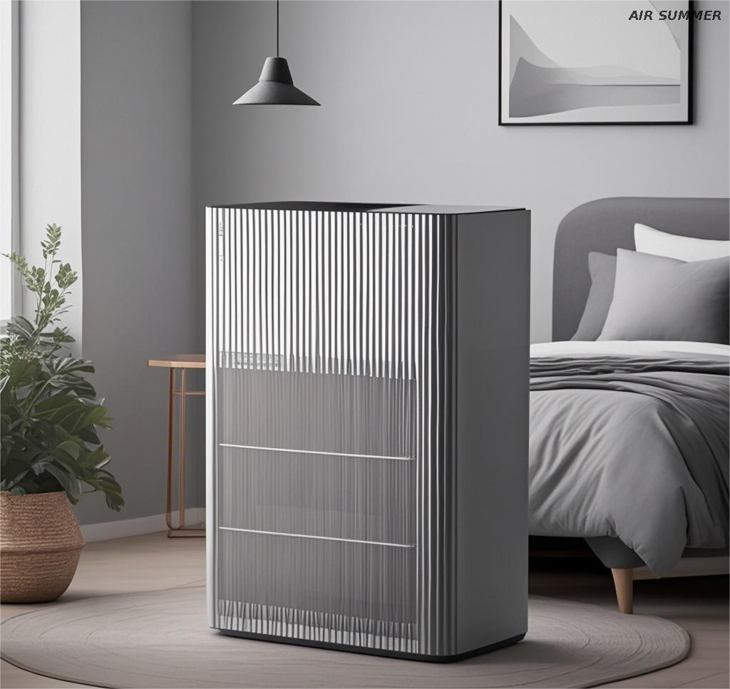 Living And Bedroom Air Purifier SM8106, 220 - 240V Voltage, 35 - 70W Energy Consumption