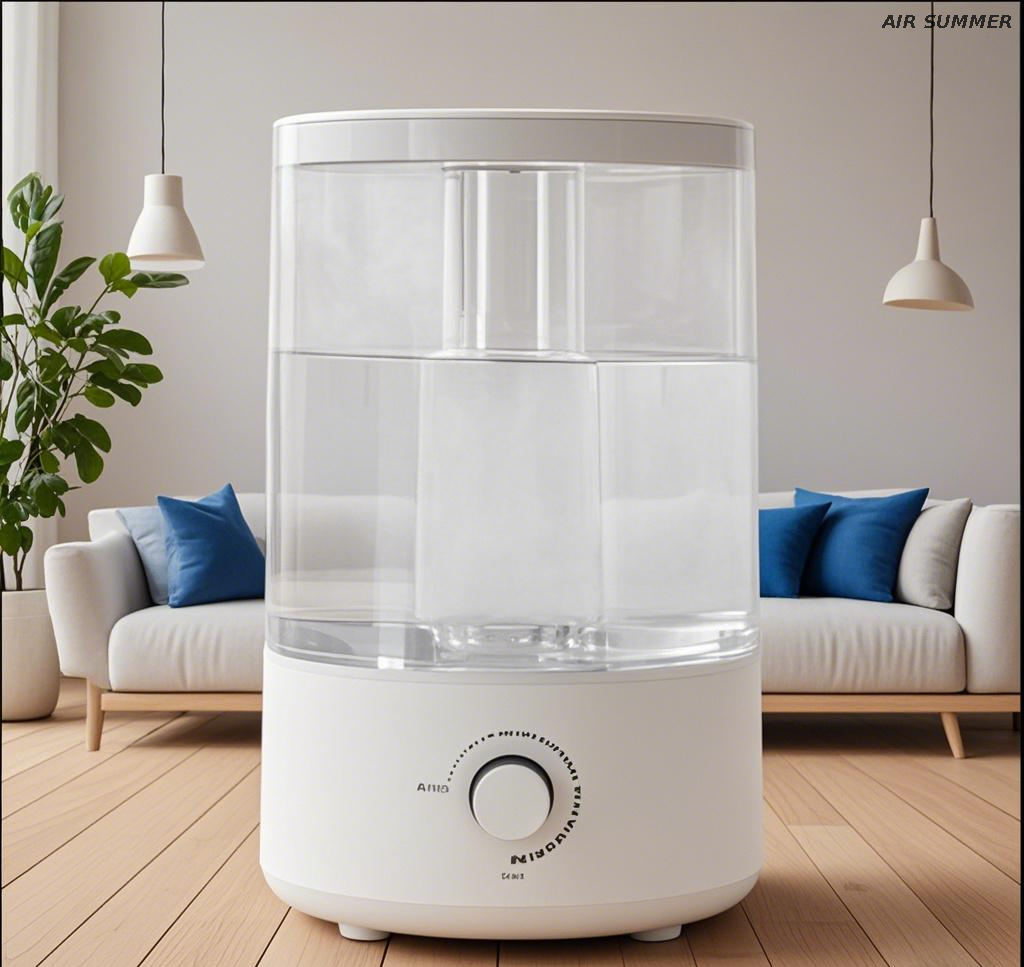 Maifan Stone Purification 5L Capacity, Ins Style Energy-Saving Dual Mist Outlet Humidifier​