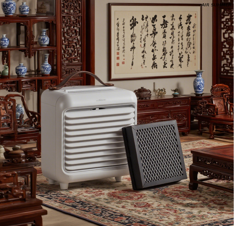 Portability Champion! AIR SUMMER Mini Air Purifier, 197180138mm, Take It Anywhere