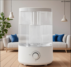 Energy-Saving Ins Style Humidifier, 5L Large Water Tank UV Light Follows Knob On​