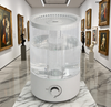 5L Water Tank Cold Mist Humidifier, Ins Style UV Light with 360° Rotating Dual Mist Outlets