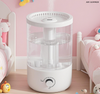 5L Large Capacity Cold Mist Device, Ins Style Knob-Controlled Dual Mist Outlets​