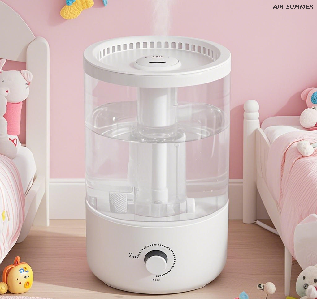 5L Large Capacity Cold Mist Device, Ins Style Knob-Controlled Dual Mist Outlets​