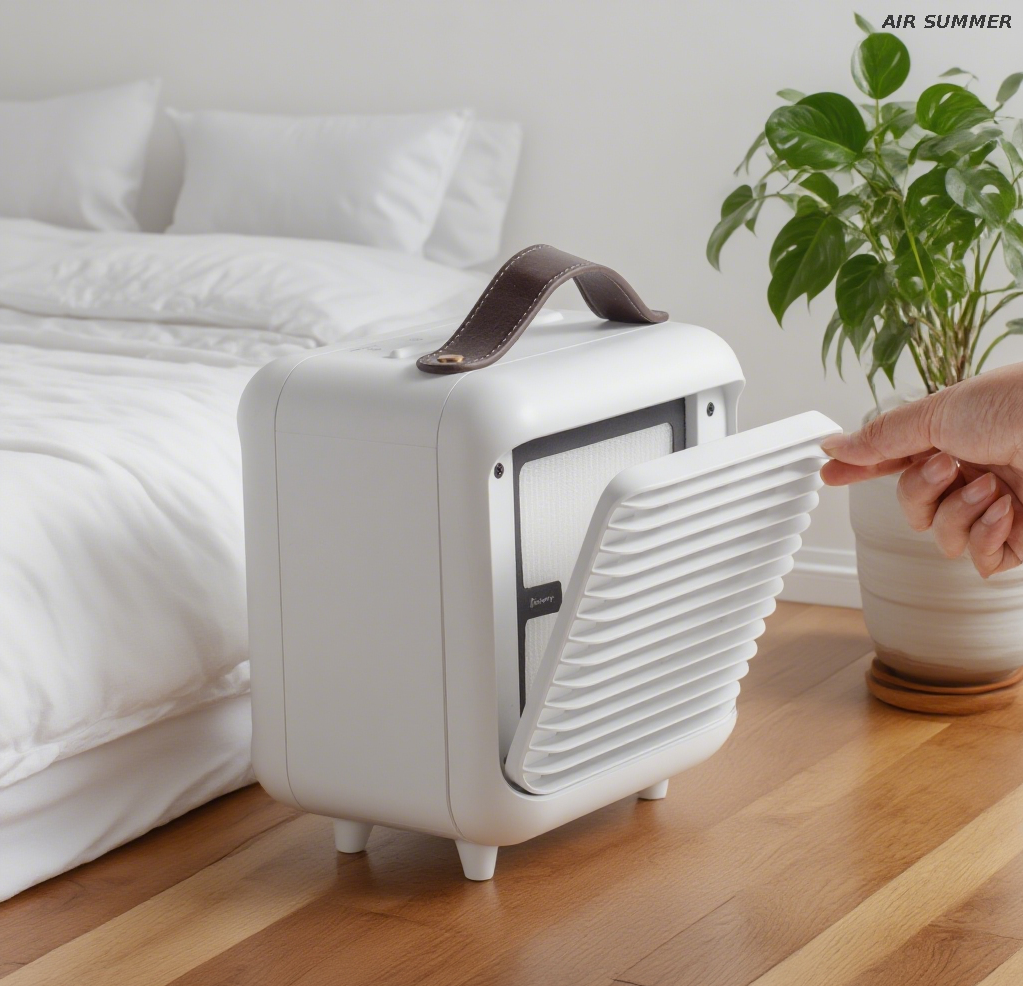 Portability King! AIR SUMMER Ultra-Portable Air Purifier, Savior for Small Spaces & Renters