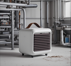 Ingenious Craftsmanship! AIR SUMMER Home Air Purifier, 3-5㎡ Precision Coverage, No Dead Ends