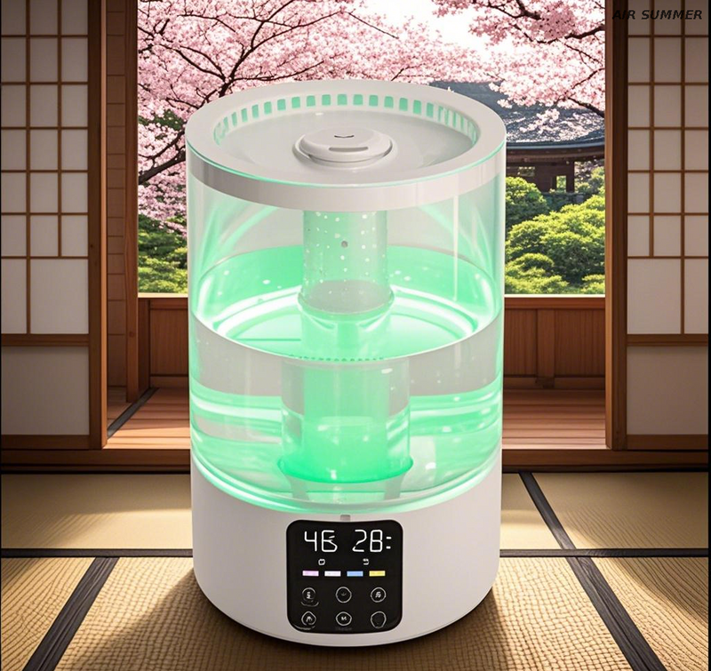Carbon Filter Cleaning Humidifier for Improved Air Quality