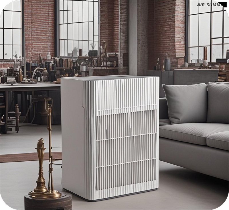 Apartment Study Air Purifier SM8106, Low Noise, High CADR, Efficient Filtration