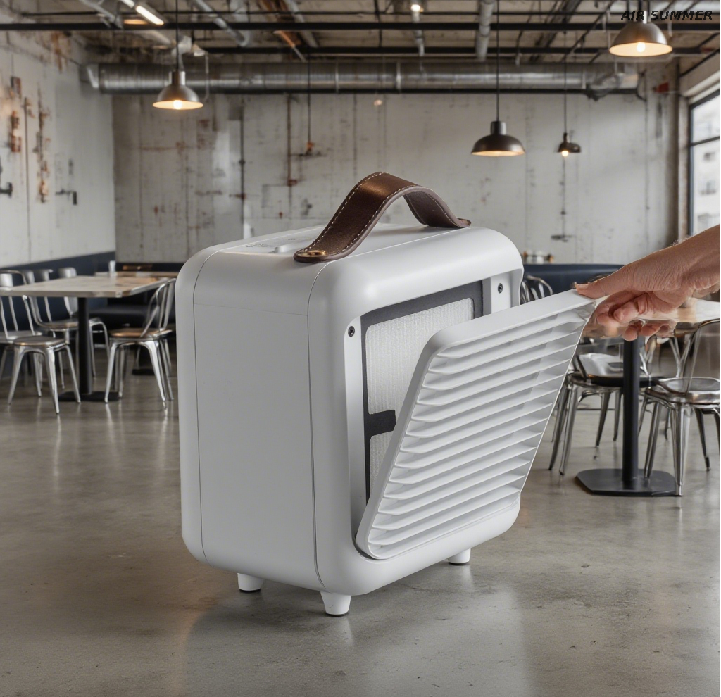 Pet-Friendly! AIR SUMMER Air Purifier, Powerful Hair & Odor Removal for Pet Lovers