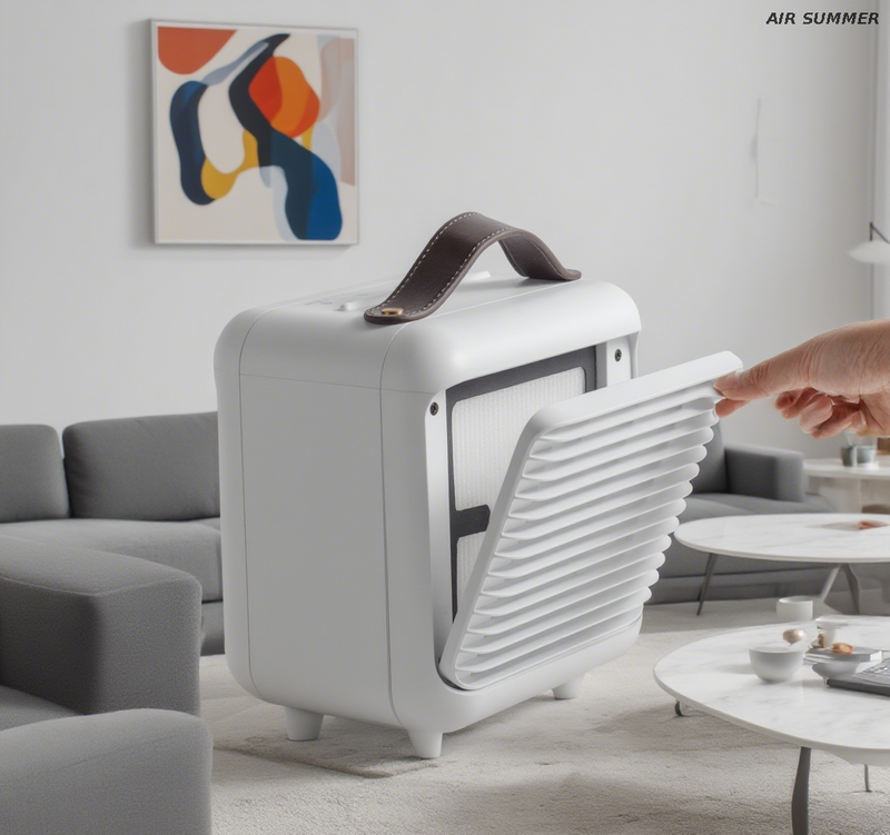 Desktop Purification Elf! AIR SUMMER Air Purifier, Compact & Space-Saving, Powerful Performance