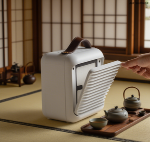 Long-Lasting Protection! AIR SUMMER Air Purifier, H11 Filter for 24-Hour Efficient Purification