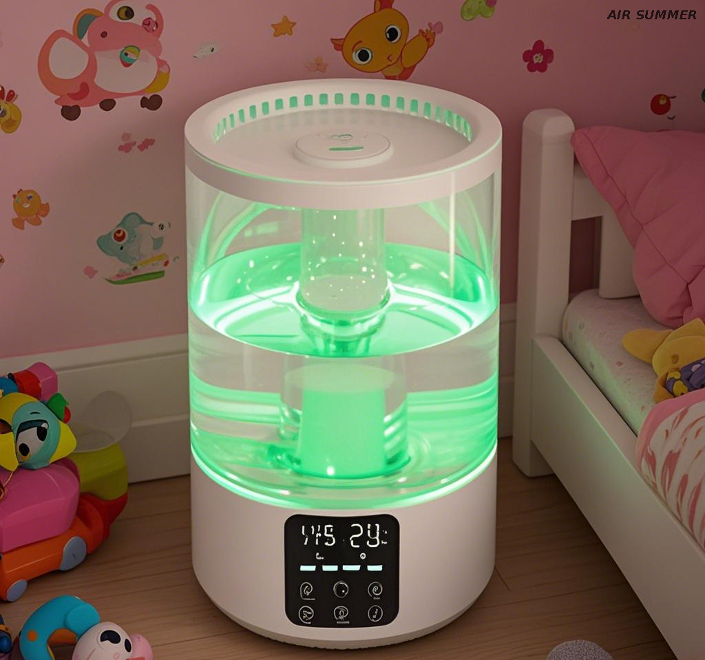 Top Fill Humidifier for Easy and Convenient Refilling