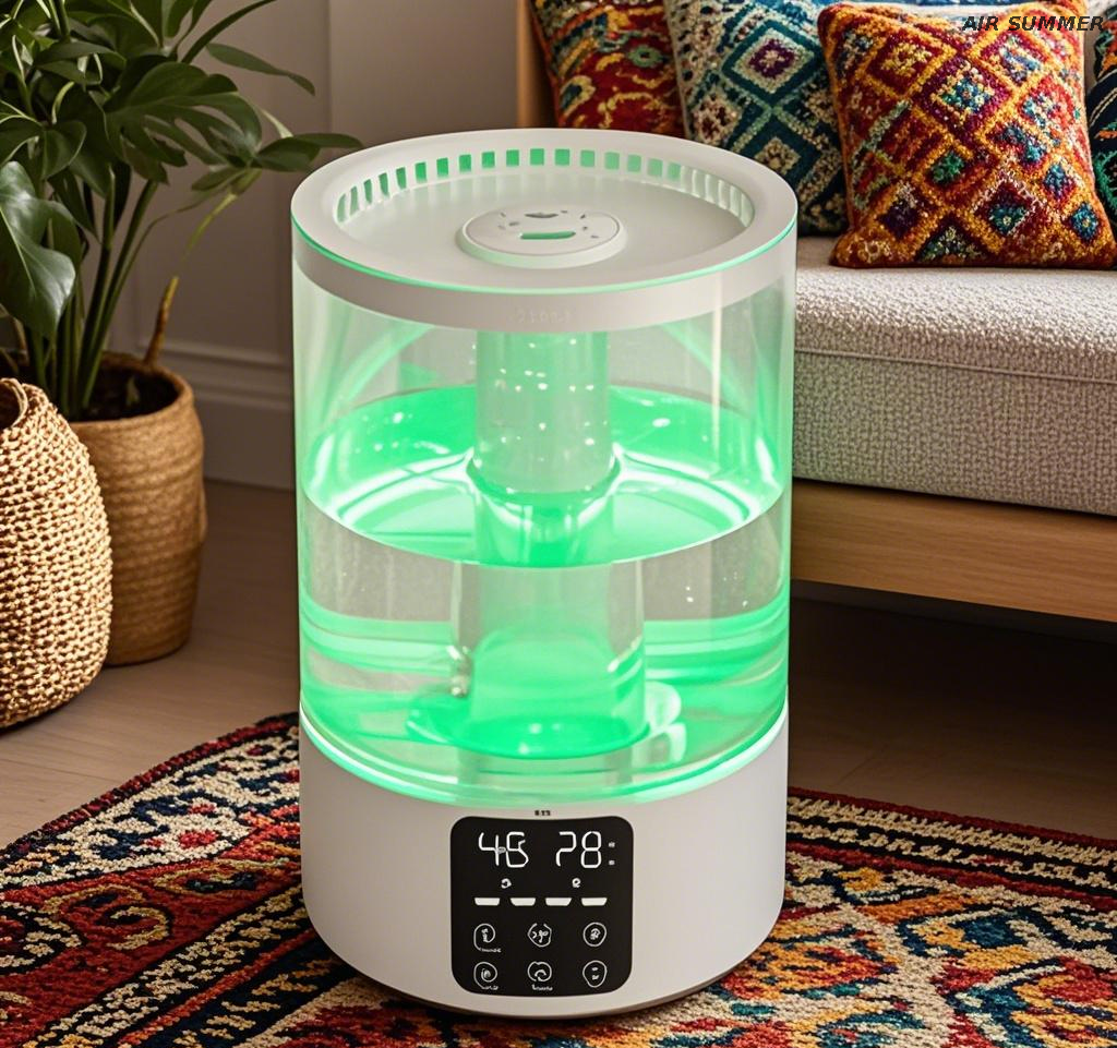 UVC LED Sterilization Humidifier with 10,000-Hour Lifespan