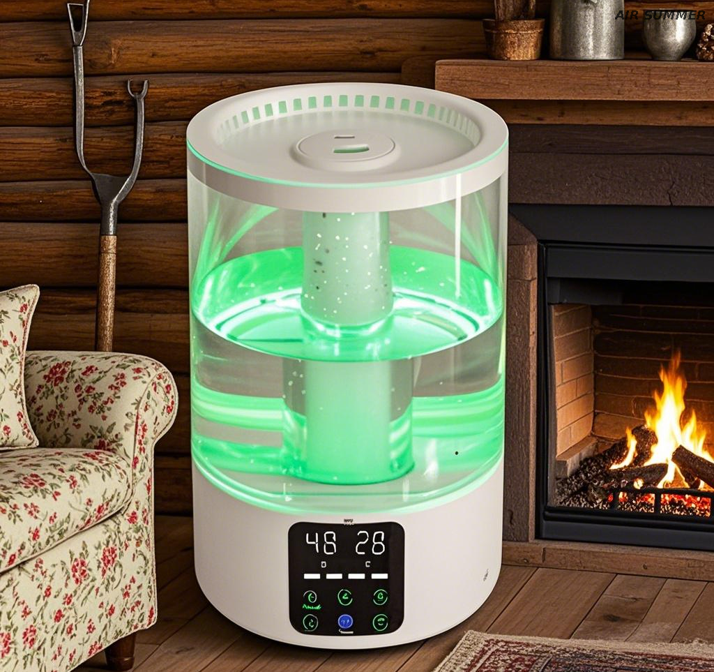 UVC LED Sterilization Humidifier with 10,000-Hour Lifespan