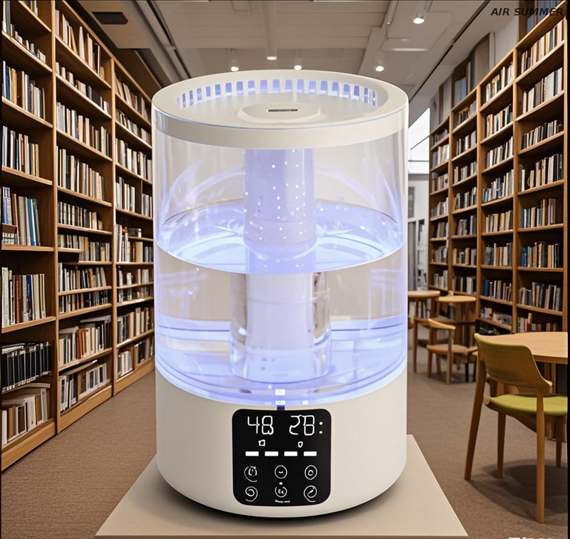 Silver Ion Filter Humidifier for Enhanced Water Purification