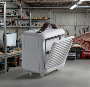 Office Essential! AIR SUMMER Desktop Air Purifier, Quickly Dispels Stuffy Odors