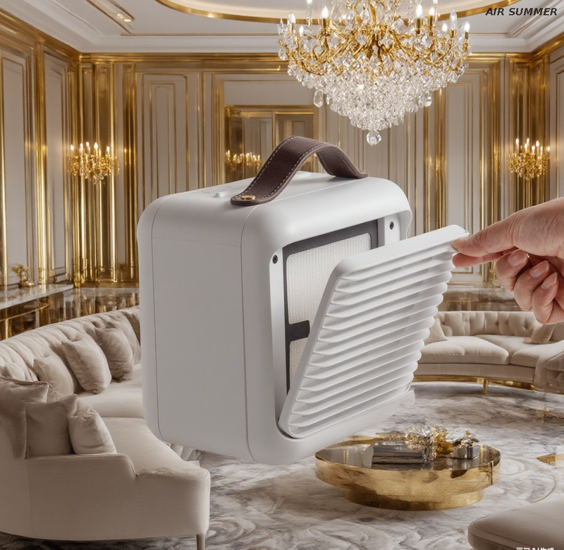 Compact & Powerful! AIR SUMMER Mini Air Purifier, Leading Purification Efficiency in 3㎡