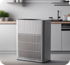 Bedroom Air Purifier SM8106, Negative Ion Generator, Efficient Indoor Air Cleaning