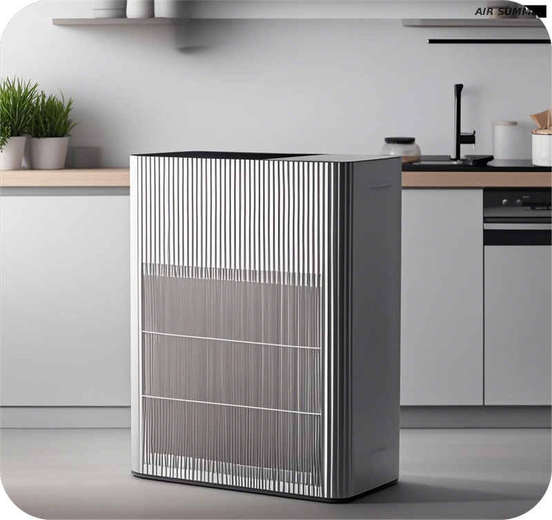 Smart Air Purifier SM8106, PM2.5 Sensor, 4 - Speed Fan Adjustment