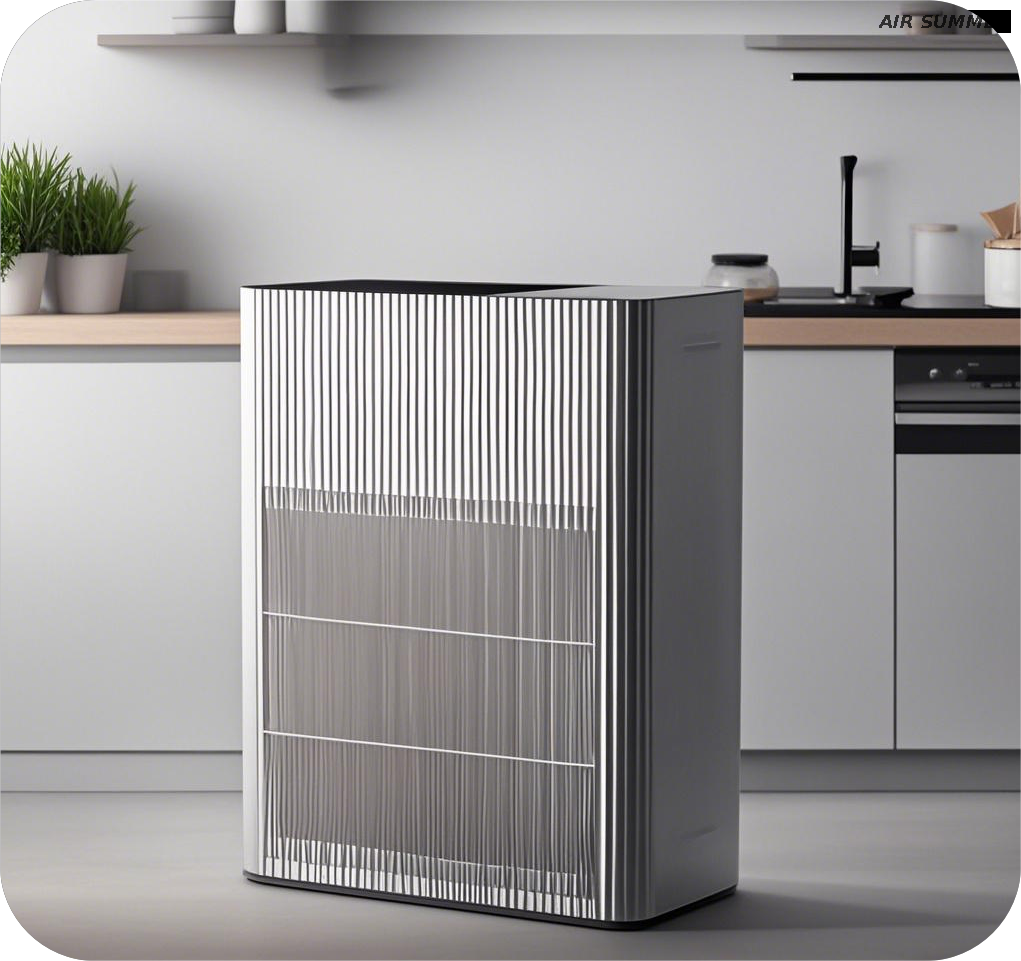 Bedroom Air Purifier SM8106, Negative Ion Generator, Efficient Indoor Air Cleaning