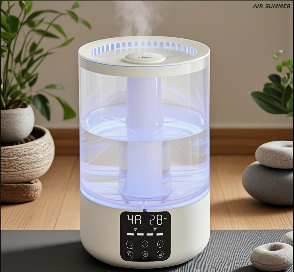 Top Fill Humidifier for Easy and Convenient Refilling