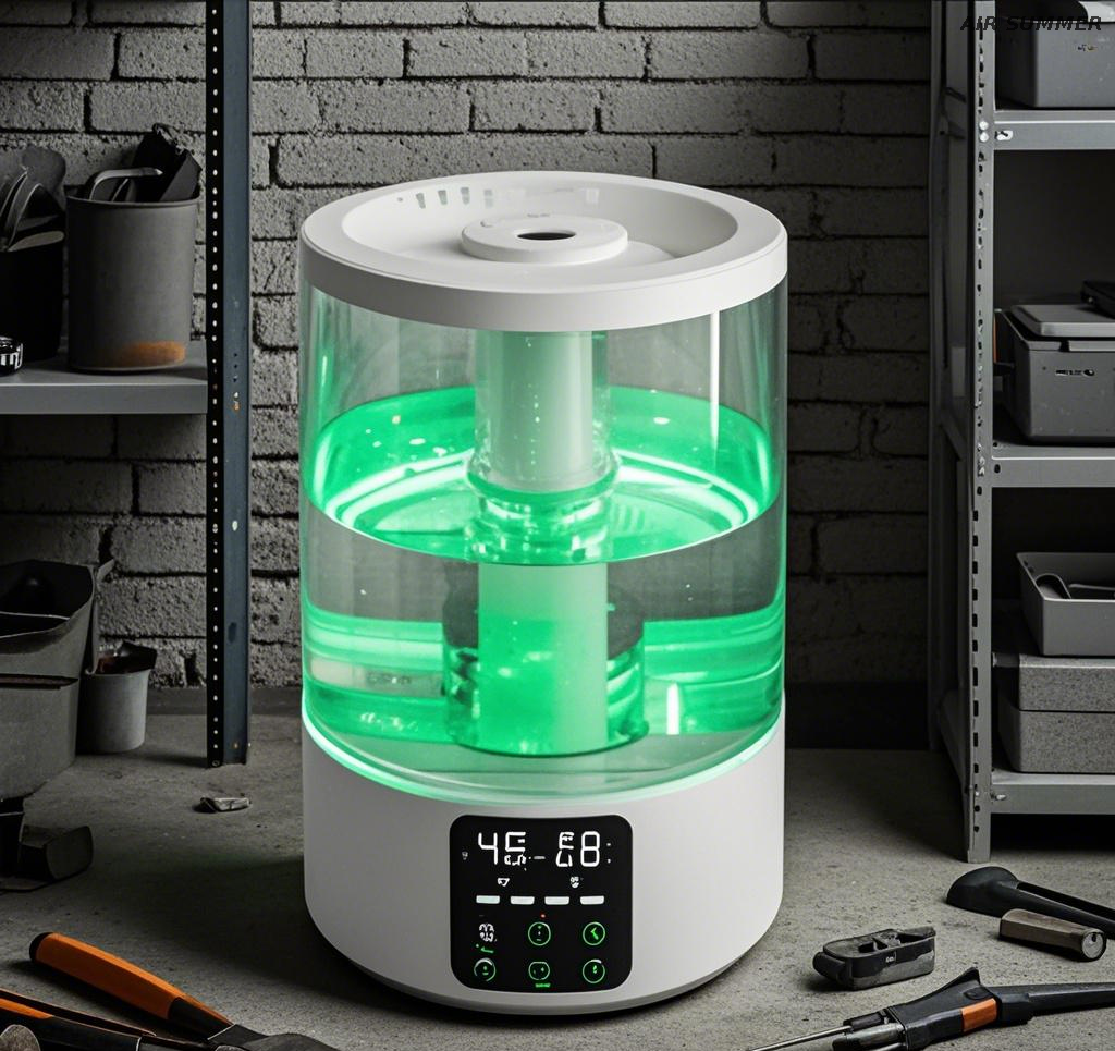 User-Friendly Humidifier with Intuitive LCD Screen And Remote Control