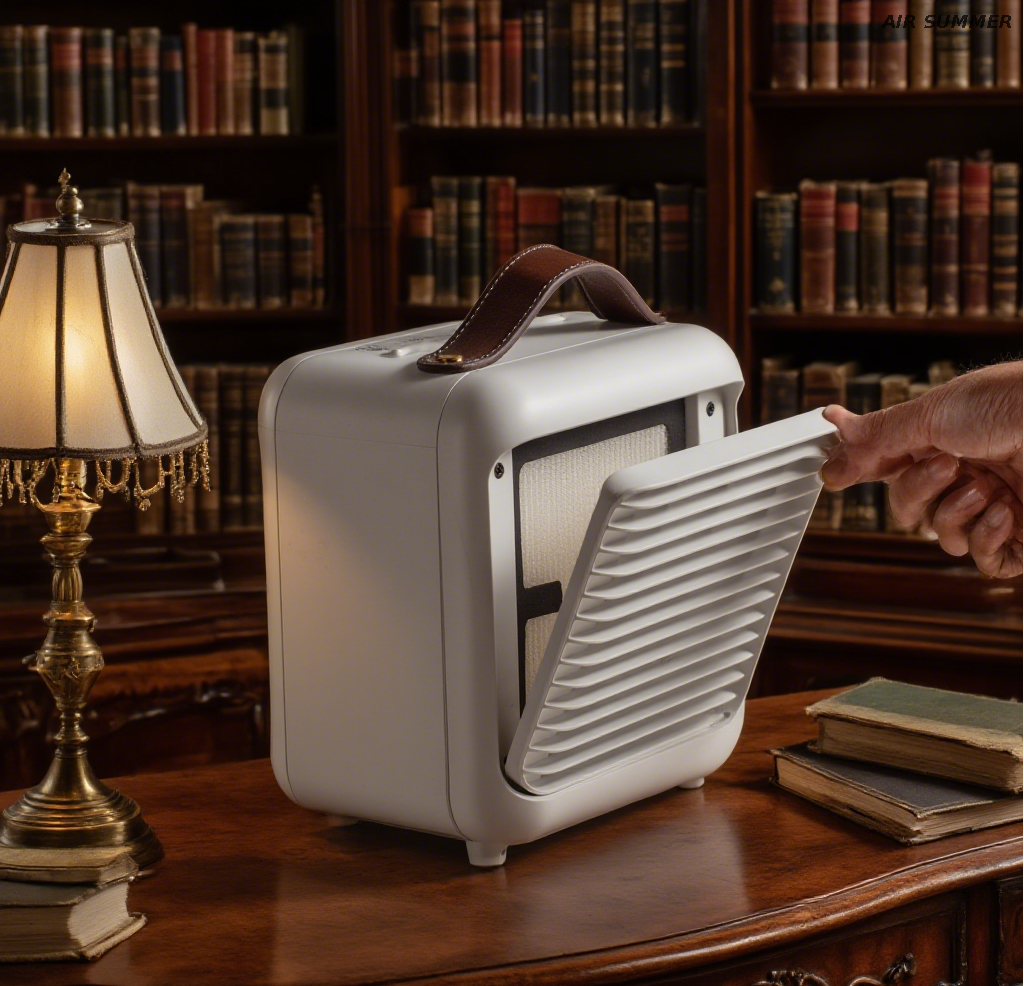 Small Body, Big Power! AIR SUMMER Air Purifier, Superior Filtration Performance in Compact Size