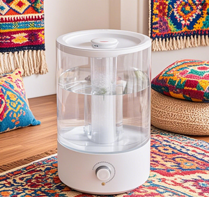 Dual Mist Outlets 360° Rotatable! 5L Large Capacity, Ins Style Humidifier with UV Light​