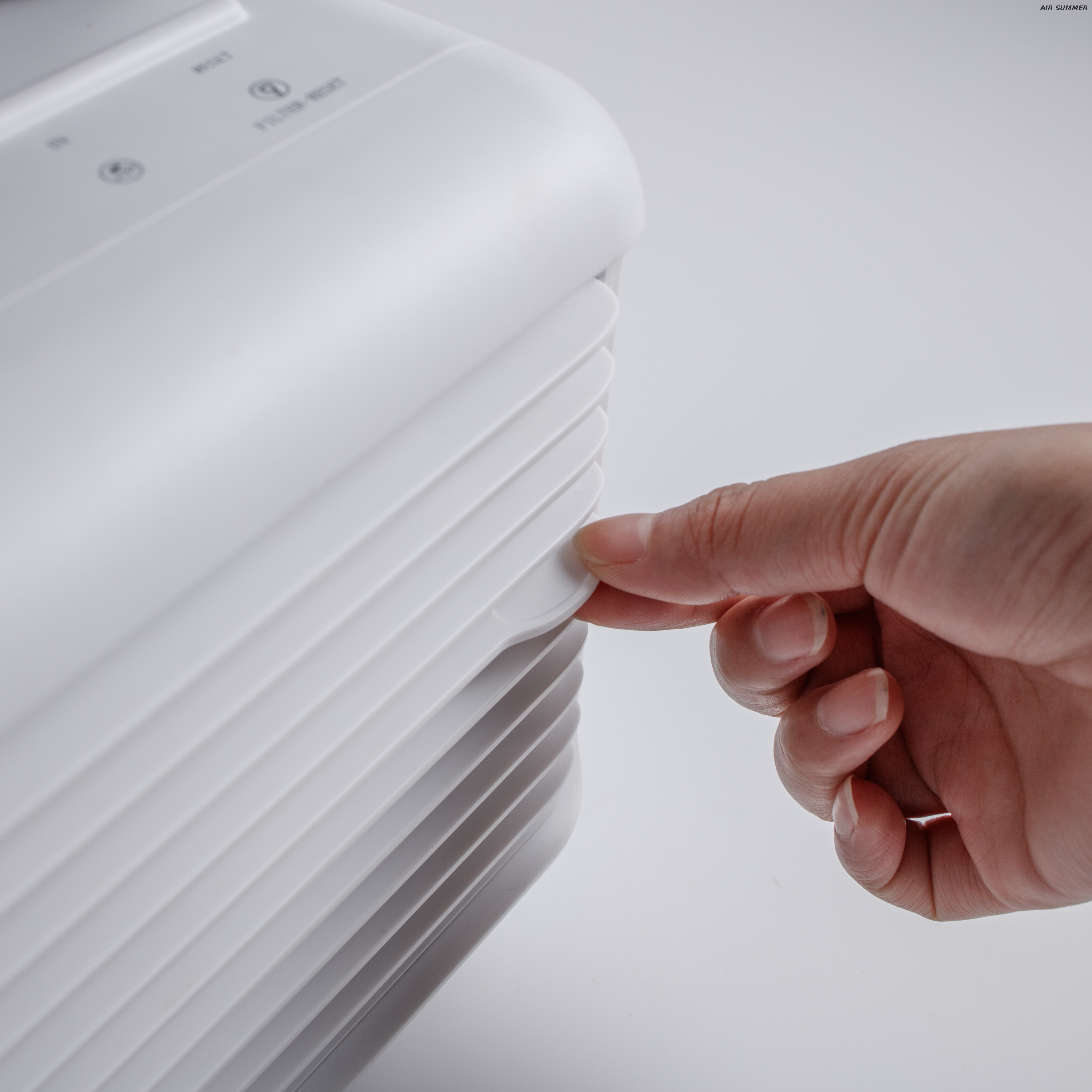Smart Model! AIR SUMMER Air Purifier, Auto-Sensing Adjustment for Effortless Purification