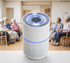 SM6008 Air Purifier: Kills 99% Bacteria & Viruses, HEPA H13 + UVC LED Technology