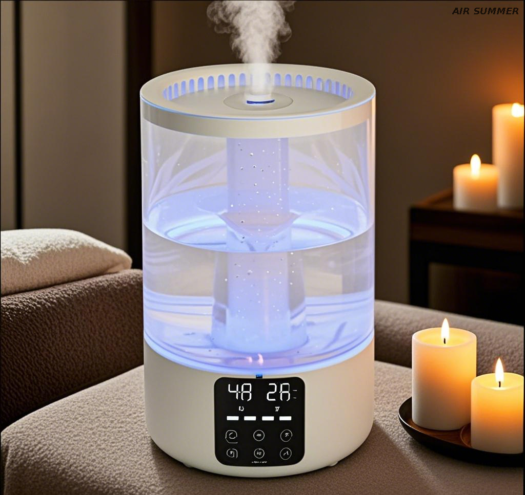 Ultrasonic Fine Mist Humidifier with No Condensation Issues