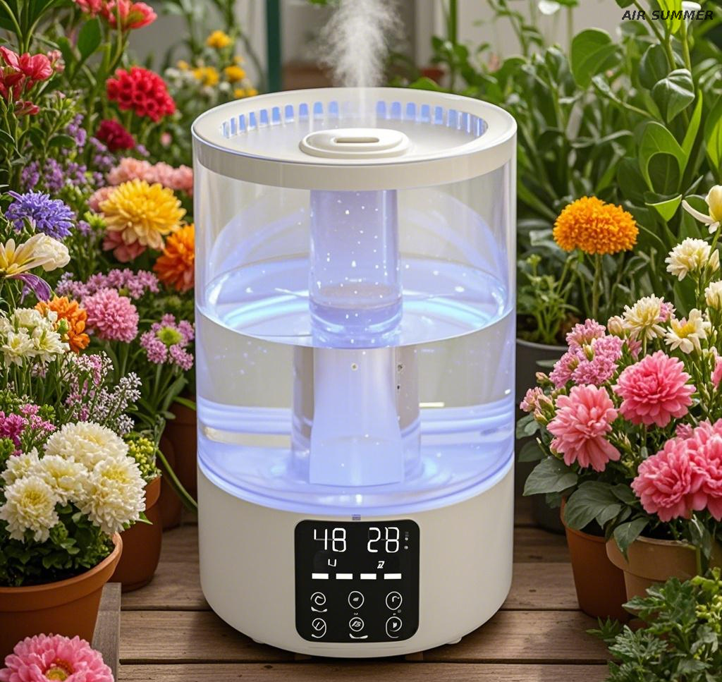 Top Fill Humidifier for Easy and Convenient Refilling