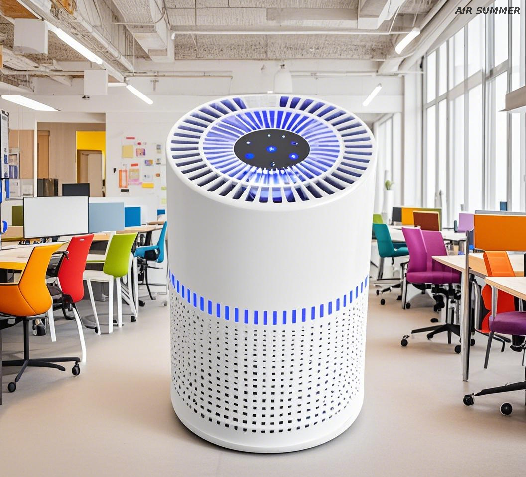 Quiet Operation SM6008 Air Purifier – Perfect for Bedroom & Office (10 - 20㎡)