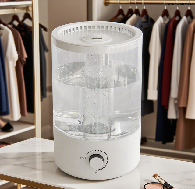 Maifan Stone Purification 5L Capacity, Ins Style Energy-Saving Dual Mist Outlet Humidifier​