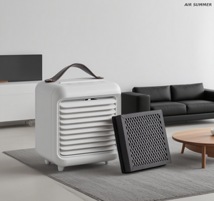 Office Guardian! AIR SUMMER Desktop Air Purifier, Protects Healthy Working Environment